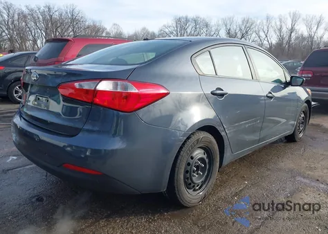 2016 Kia Forte Lx z USA, uszkodzony, nr VIN KNAFK4A67G5606050
